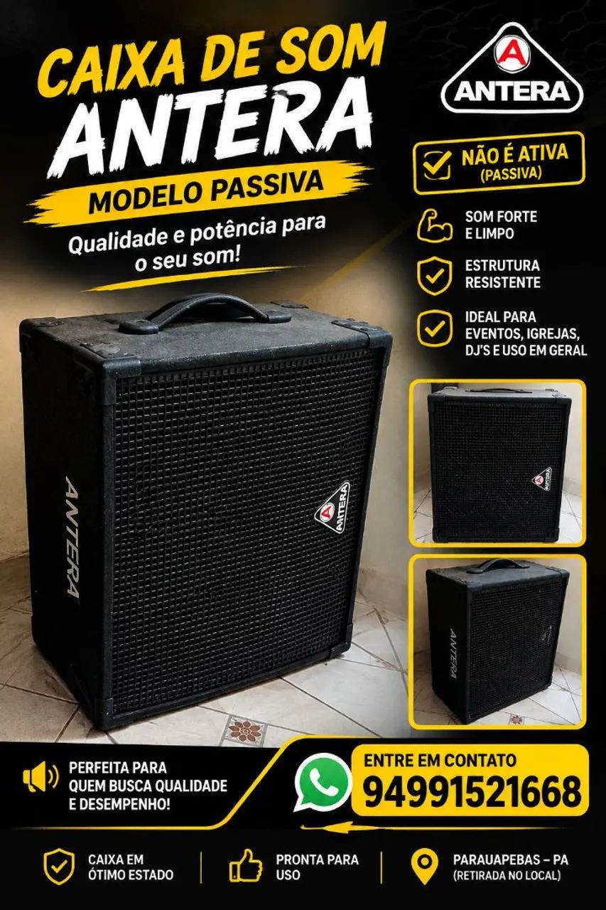 Caixa de som passiva 