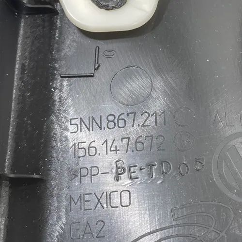 Forro Porta Traseira Esquerda Tiguan 2018 2019 2020 2021