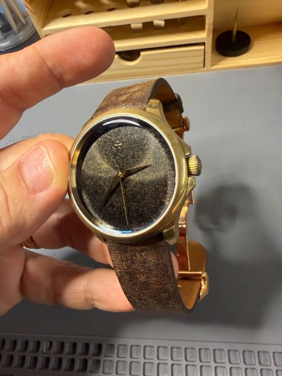 Relógio Venezianico Redentore Bronzo 40mm