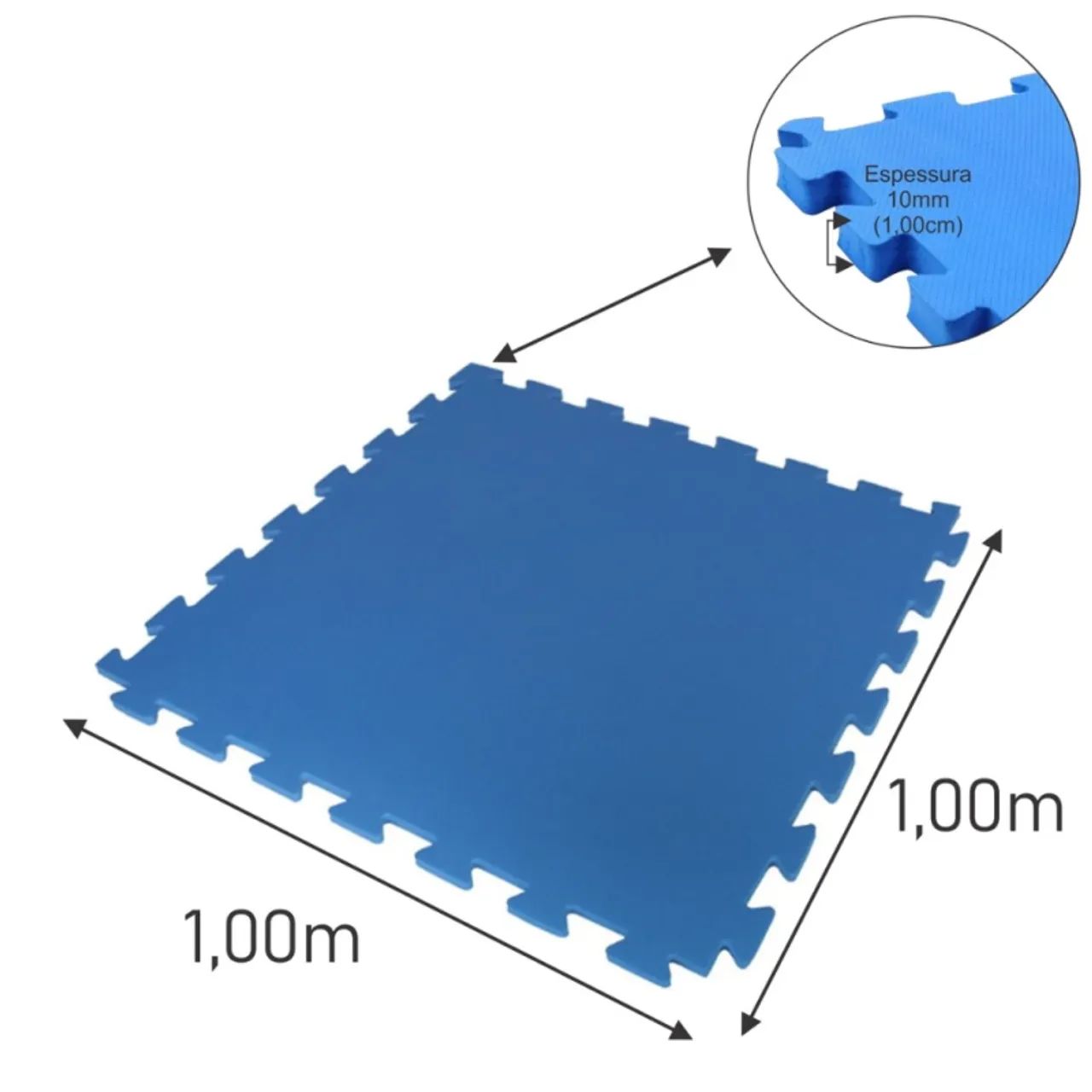 Tatame academia 1x1x20mm