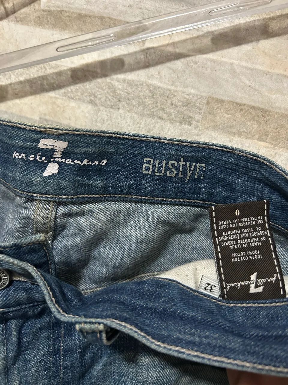 Calça jeans seven austyn 32 - Foto 5