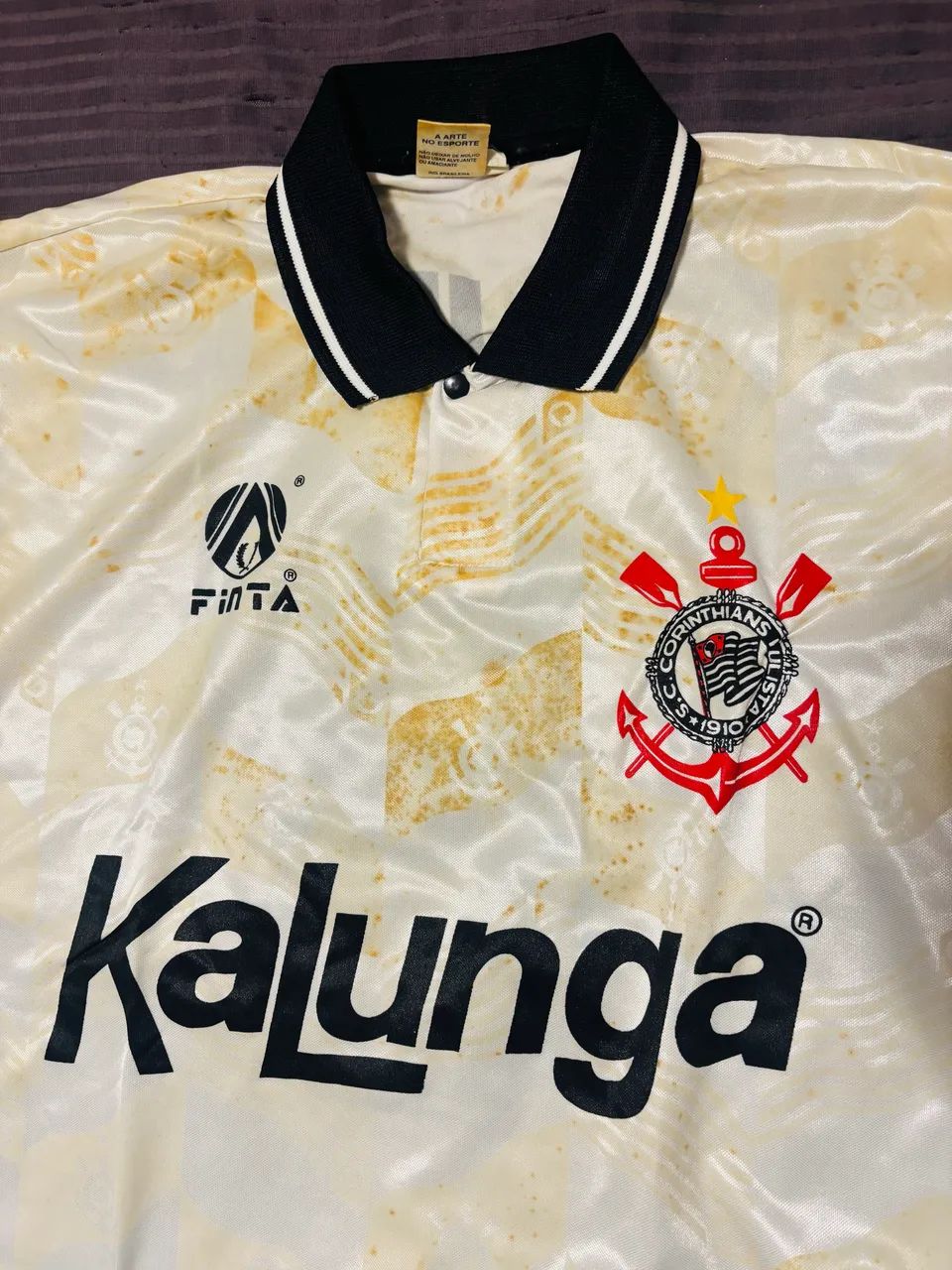 Camisa 8 Corinthians Kalunga 1990