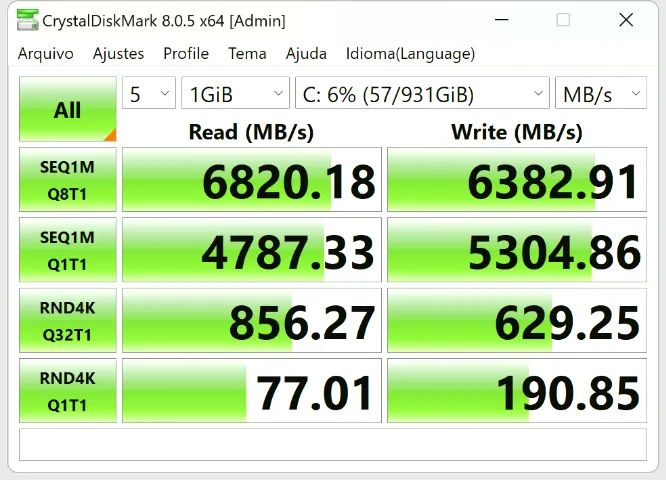 Ssd m.2 NVMe WD Black SN850X 1TB Usado - Foto 3