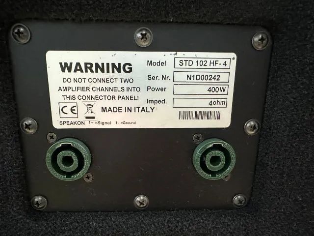 Mark Bass Std 102HF - Caixa para Baixo Super Nova. - Foto 5