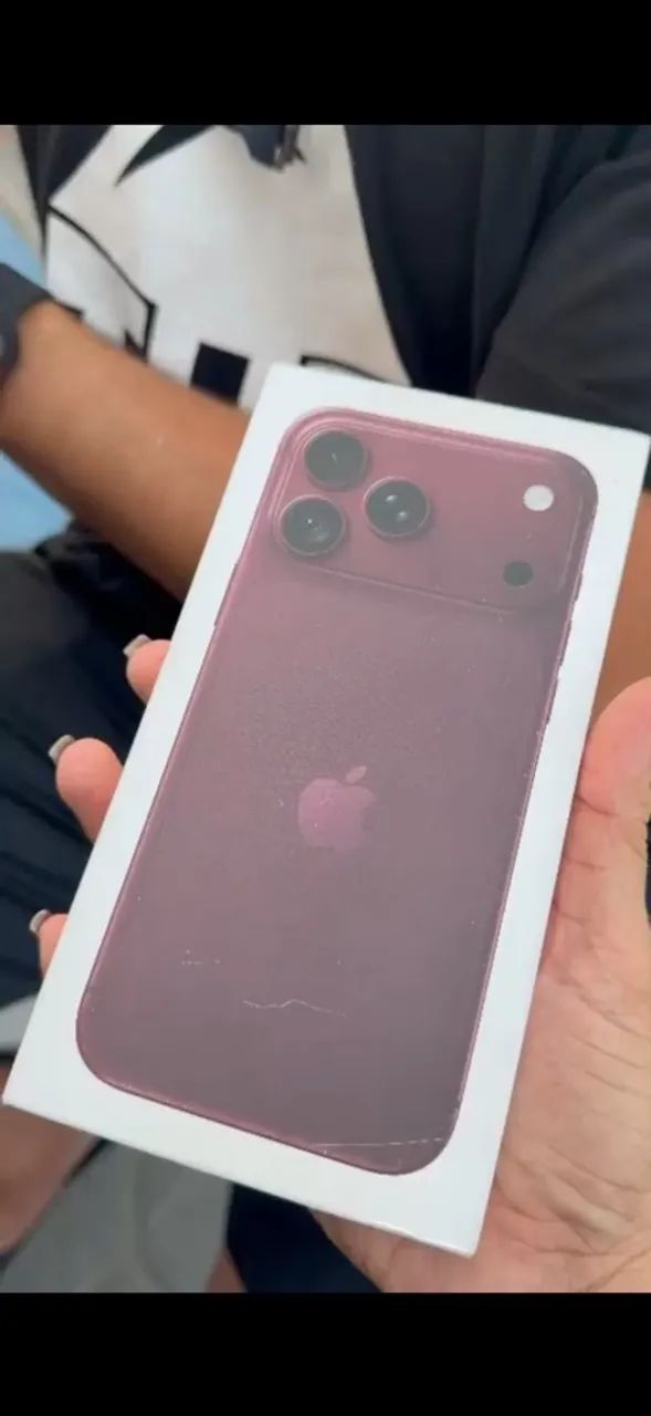 iPhone 18 pro Max bordo lacrado..