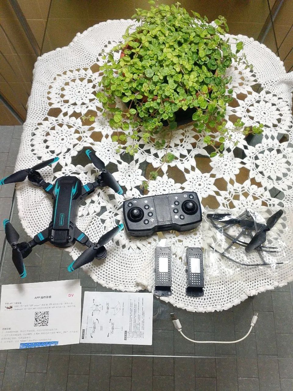 Drone simples e leve para aprender a voar