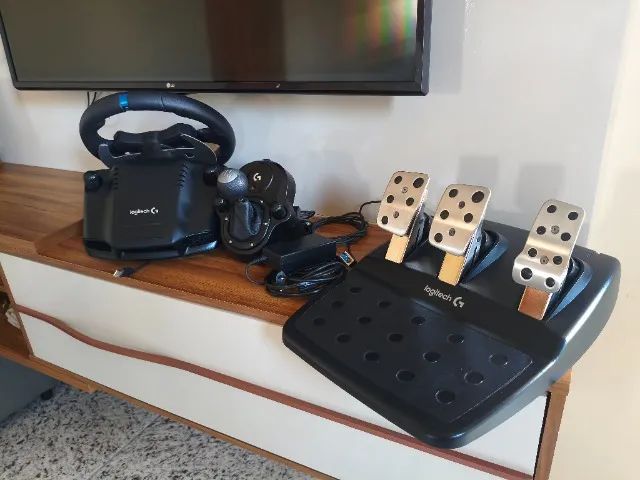 Volante logitech g29 com câmbio - Foto 5