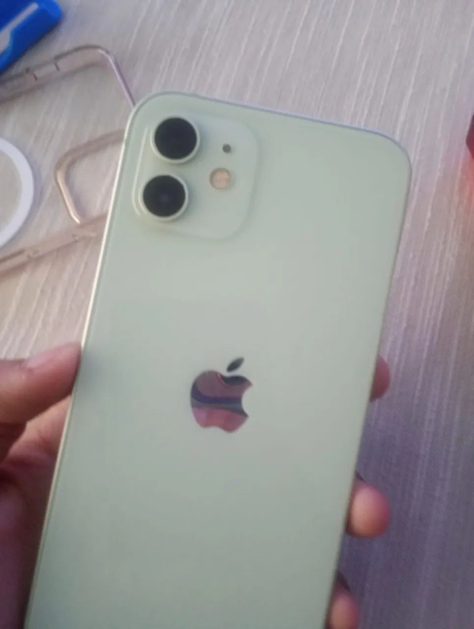 iphone 12 verde 76% da bateria - Foto 2