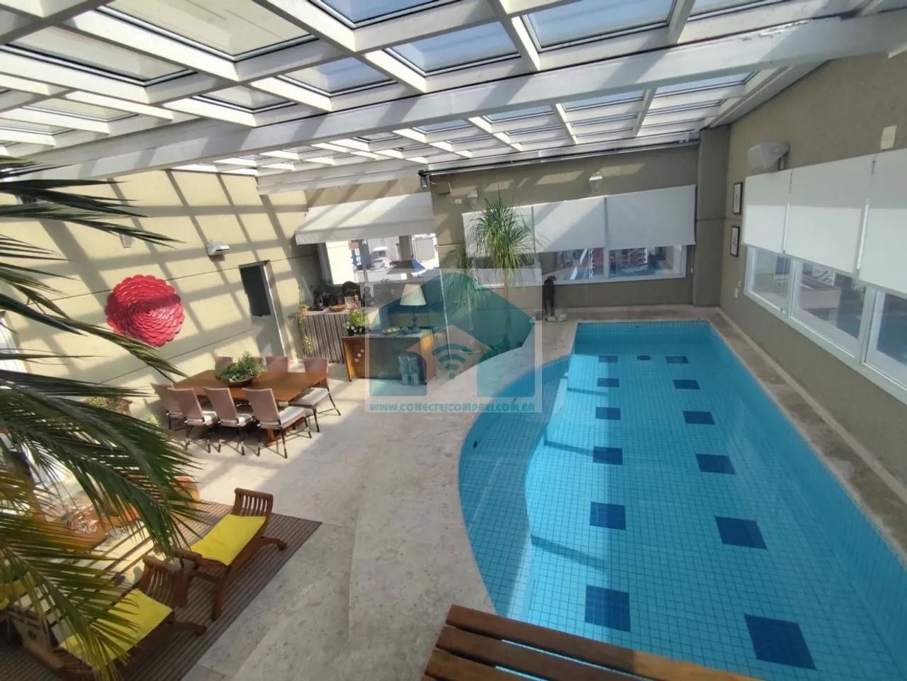 Cobertura Moema Índios, 360m², 4 suites, 6 vagas com piscina coberta !