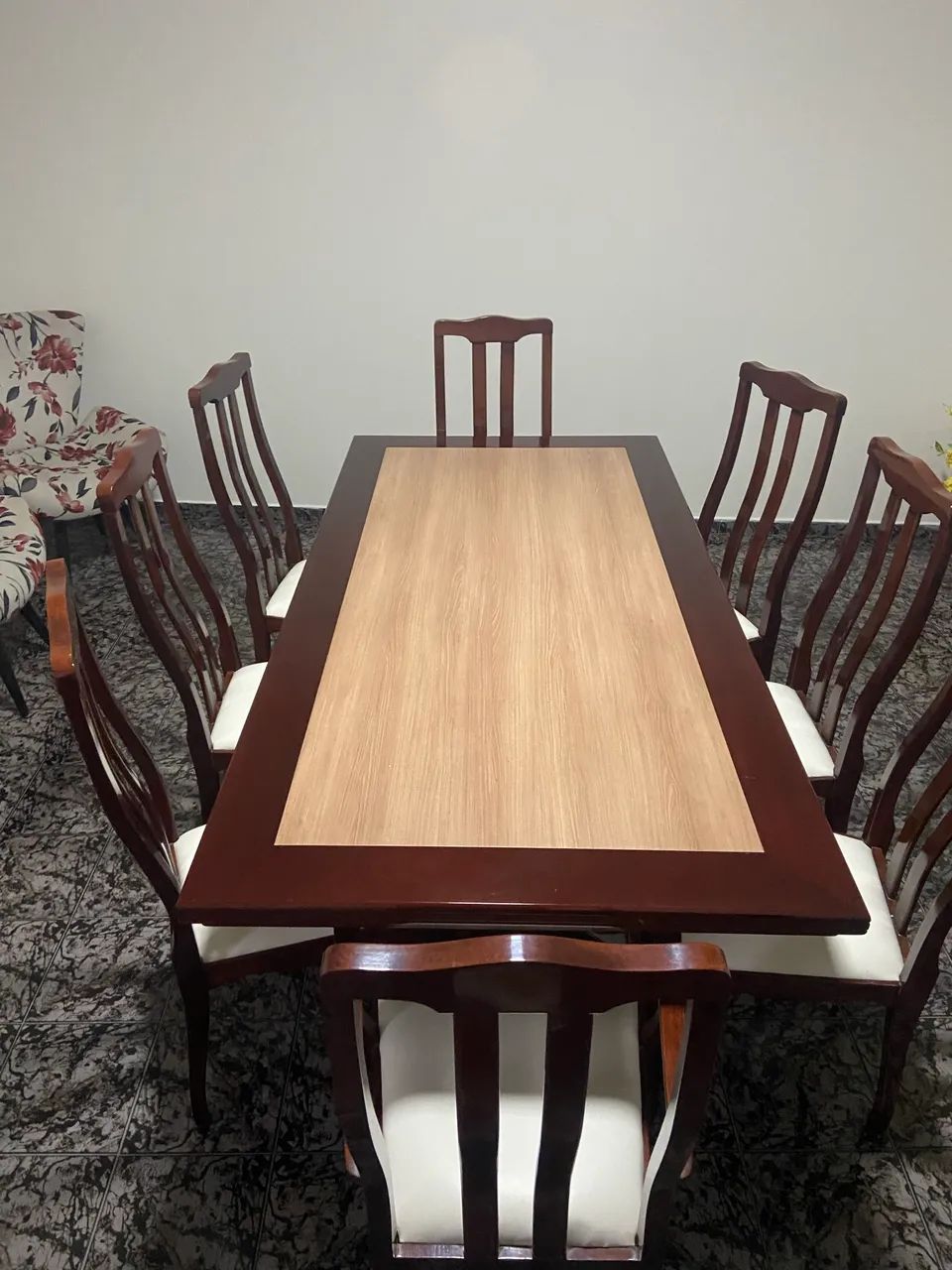 Mesa Jantar 8 cadeiras Rudnick - Foto 4