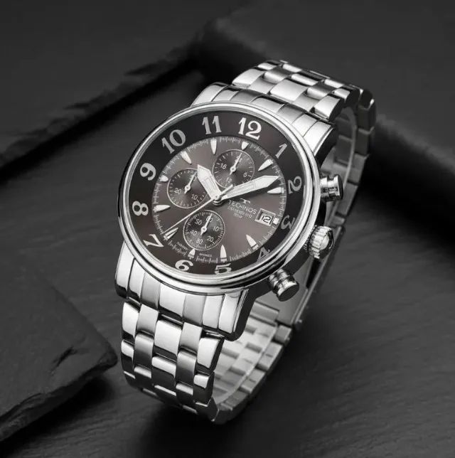 Relógio Technos Masculino Grandtech Prata - Foto 4