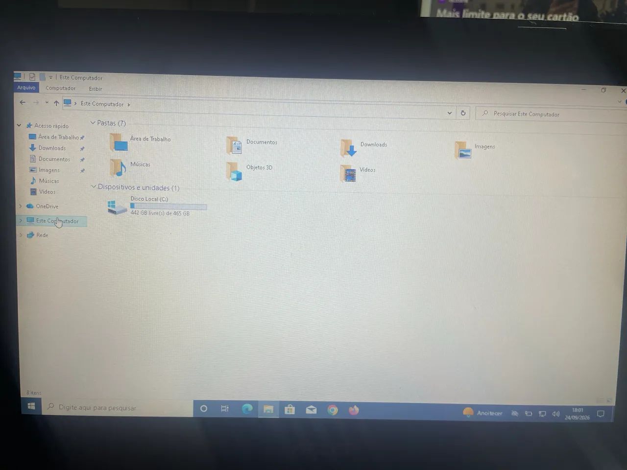 Netbook da asus com Windows 10 funcionando perfeitamente  - Foto 4
