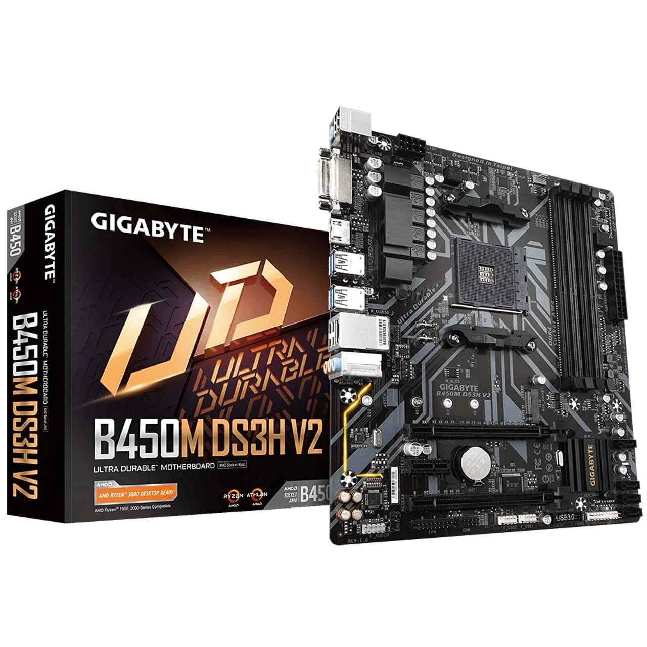 Placa mãe AMD B450M Gigabyte