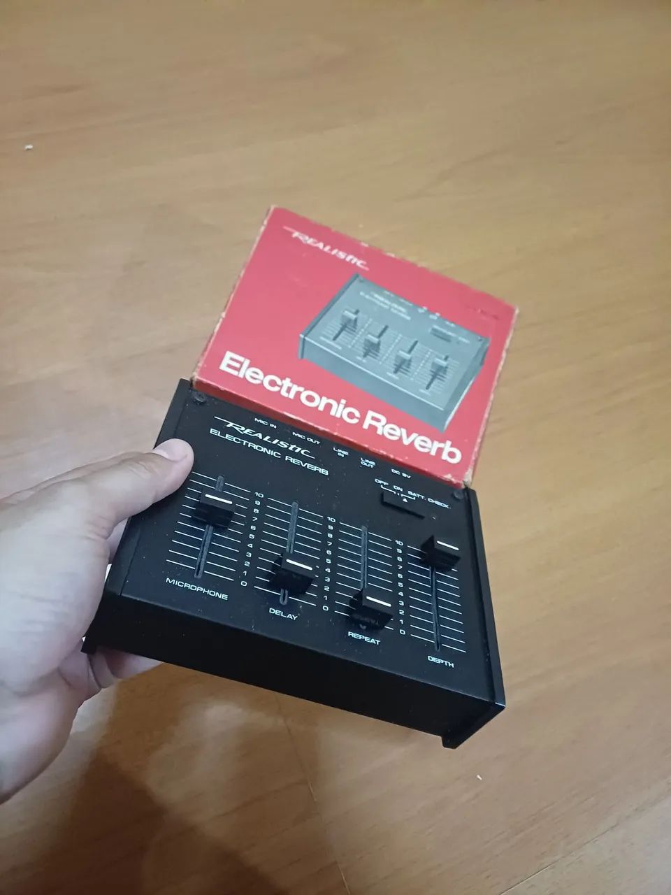 Eletronic Reverb Realistic (item vintage)  - Foto 2