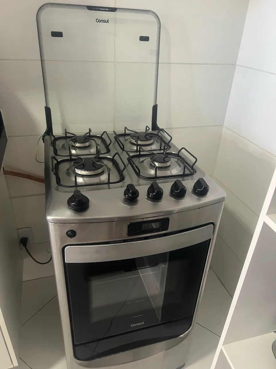 Fogão Inox Cônsul completo  - Foto 3