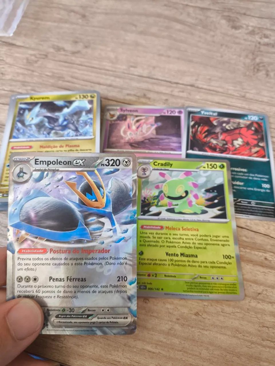36 Cards Pokémon TCG - Fábulas Nebulosas 