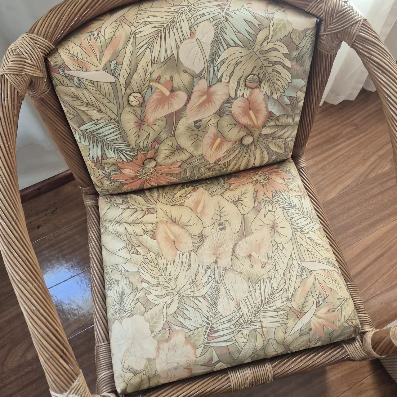 Cadeira Ratran estofada  - Foto 2