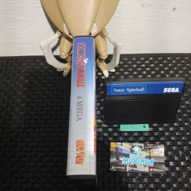 Sonic Spinball - Original - Tectoy - Master System - Caixa de plástico padrão Sega - Foto 2