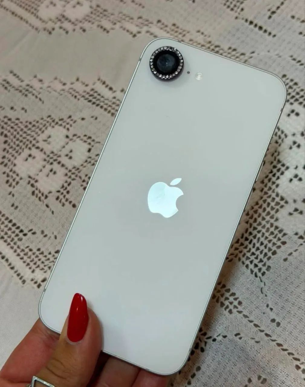 iPhone 16E 128 GB branco  - Foto 3