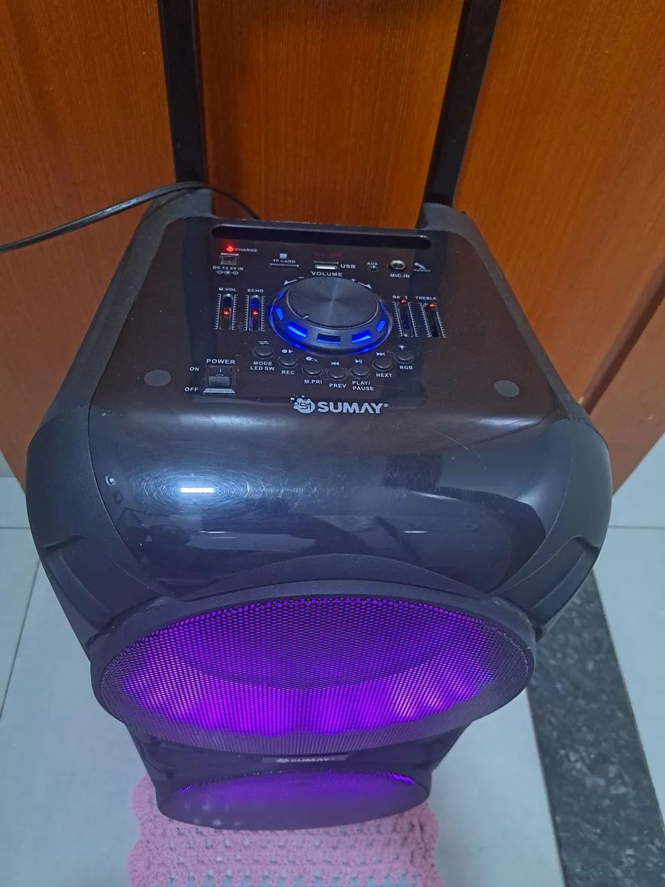 Caixa De Som Sumay 800W RMS - Impecável! - Foto 2