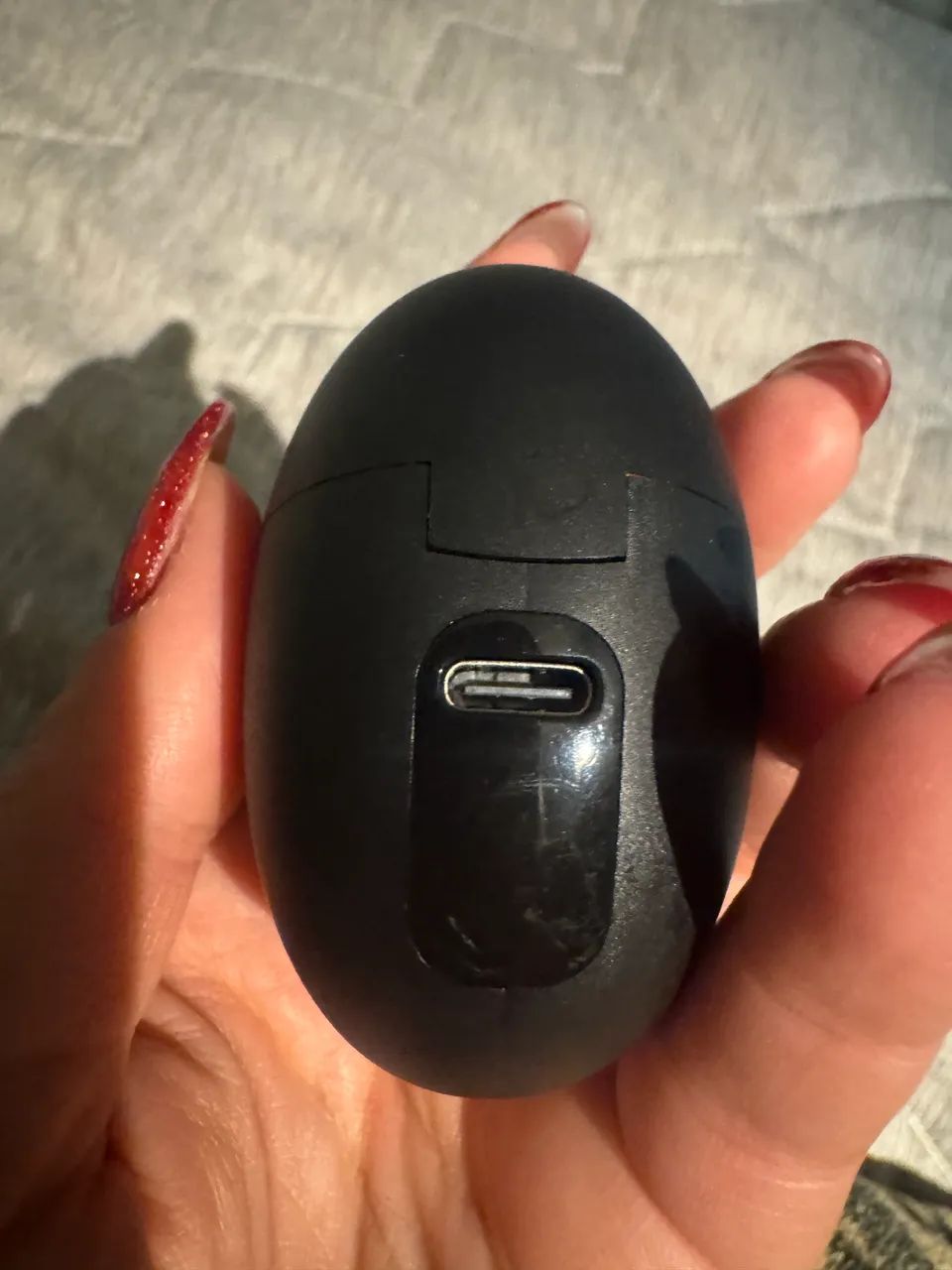 fone ouvido Bluetooth preto - Foto 2