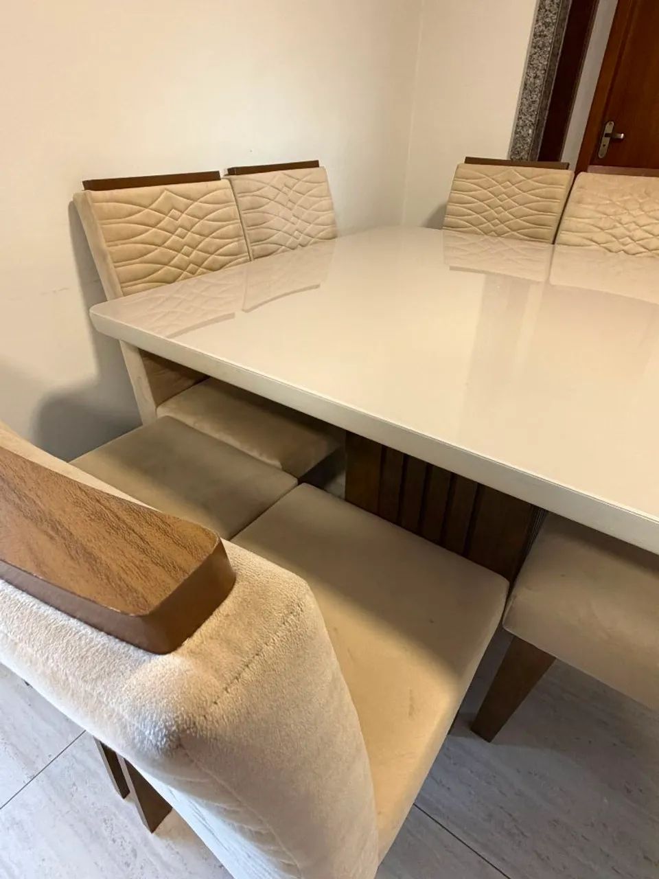Mesa de jantar 8 com cadeiras - Foto 2