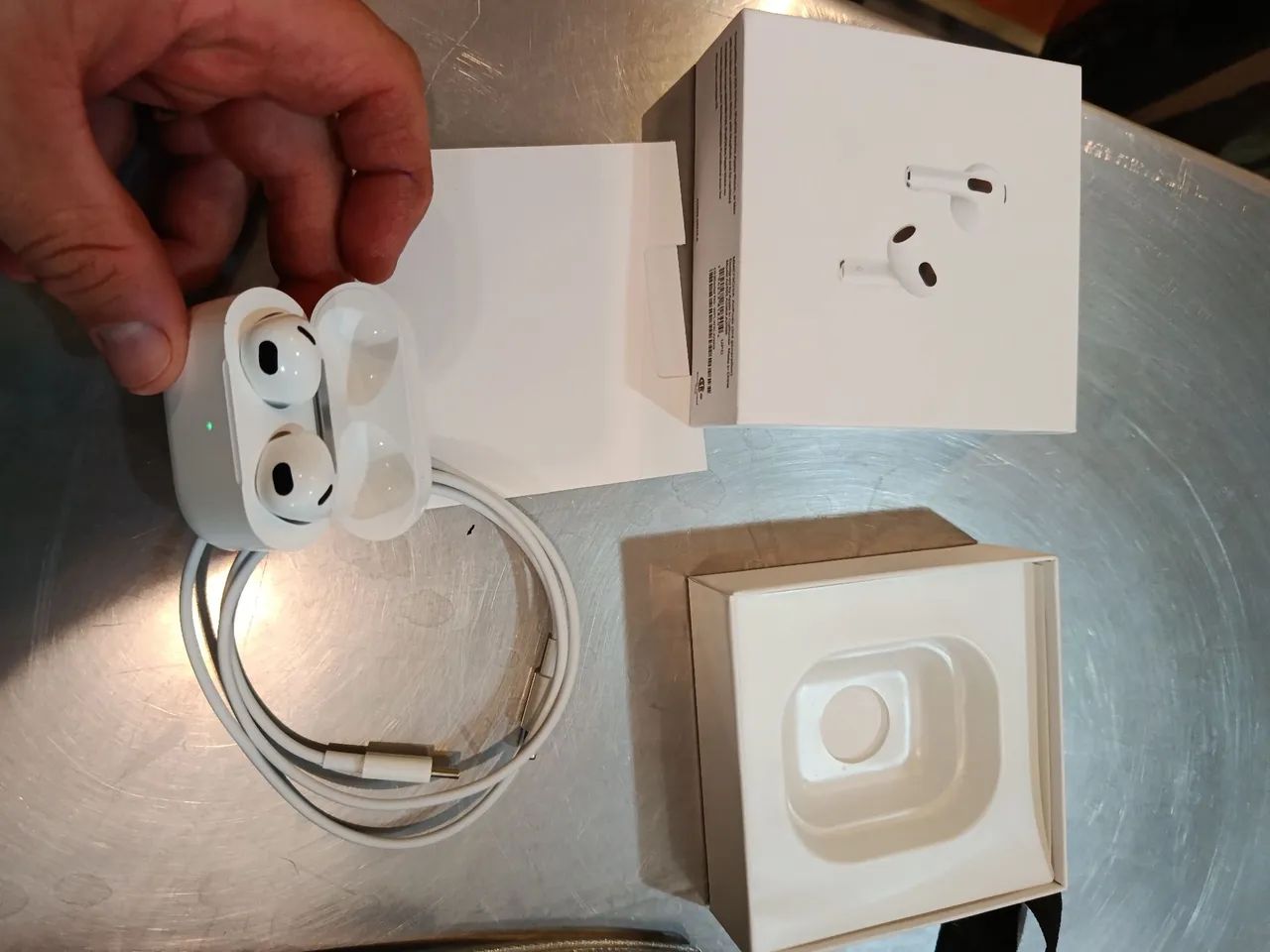 Fone Compatível iPhone AirPods 3 Geração Linha Premium - Foto 3
