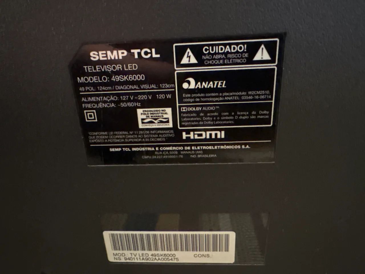 Smart TV Semp 49 Polegadas  - Foto 3