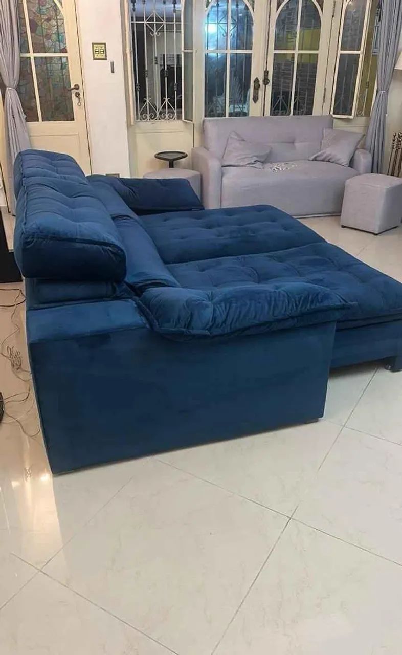 Sofá retrátil semi novo 2.50 468251250200432640