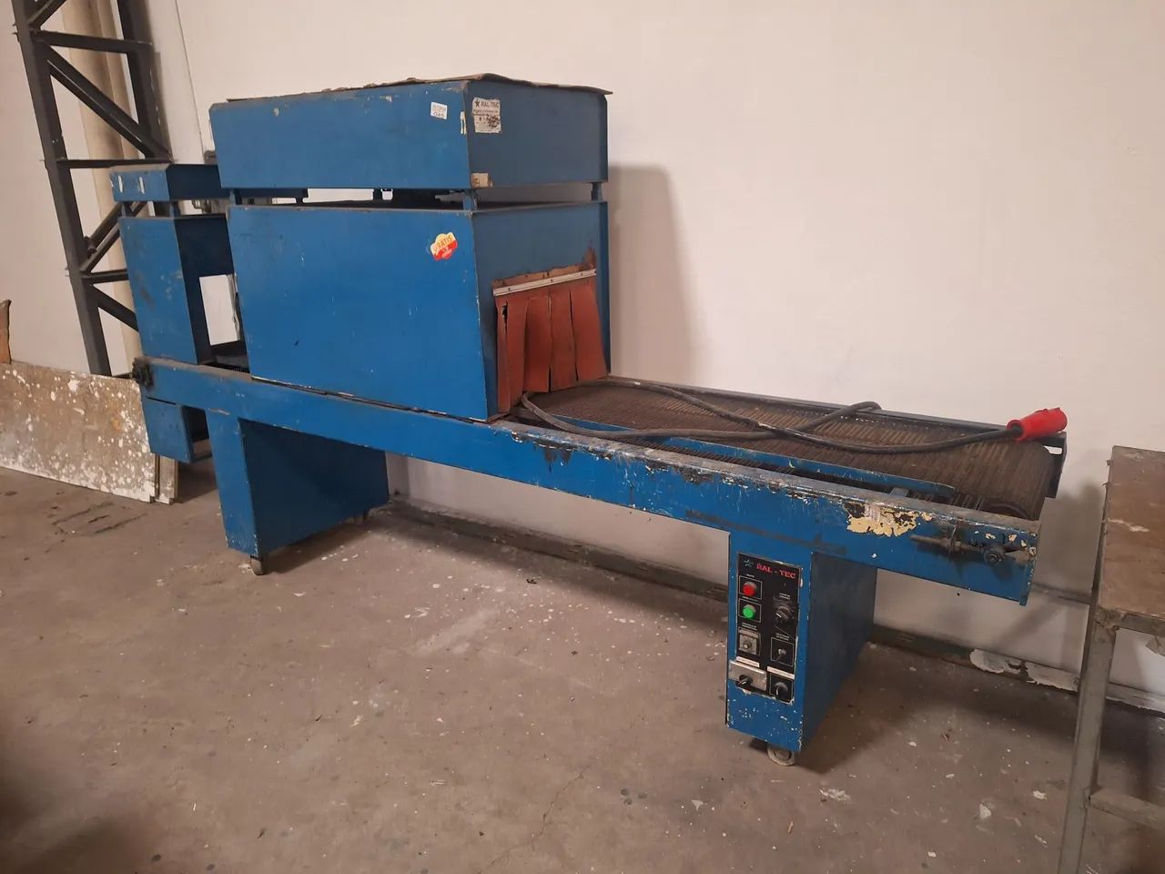 Tunel de encolhimento L 60 cm Comp 3,0 m Altura 1,60 m