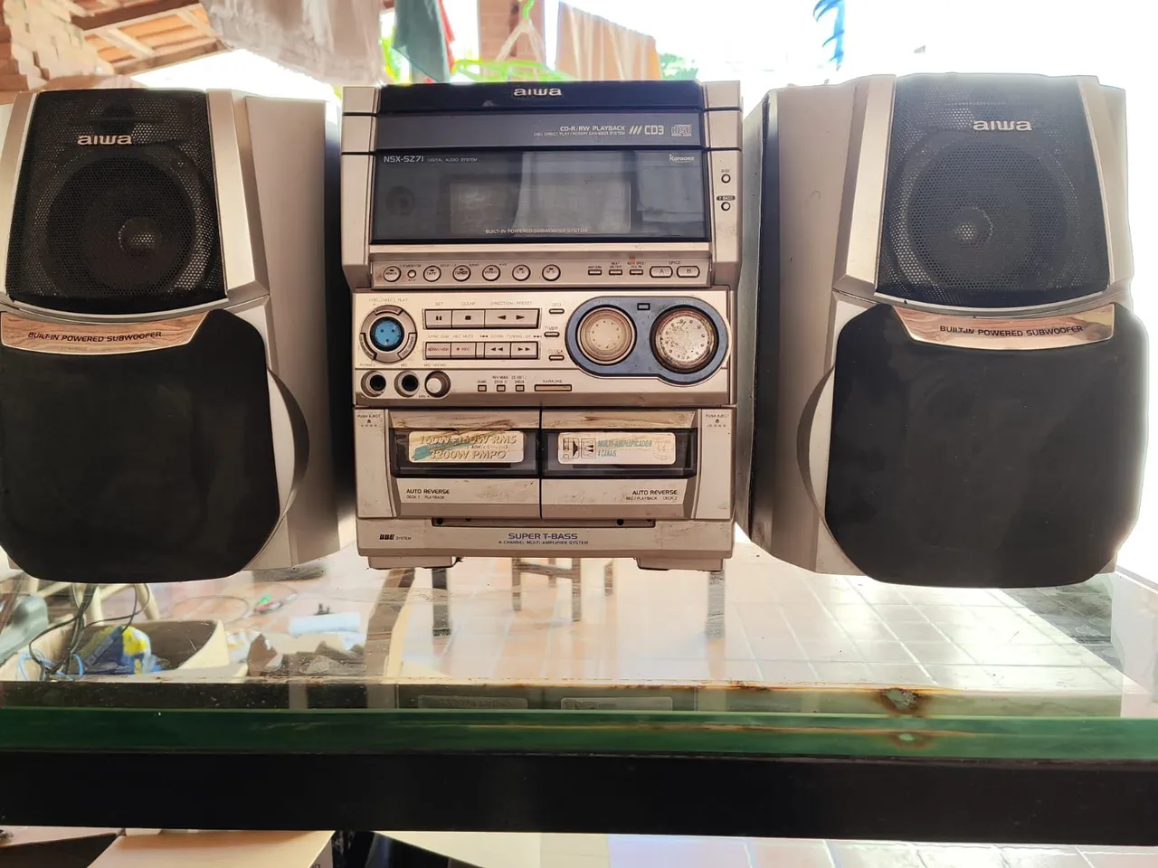 レアなカラオケコンボ AIWA XG-K370 レアなカラオケコンボ AIWA XG
