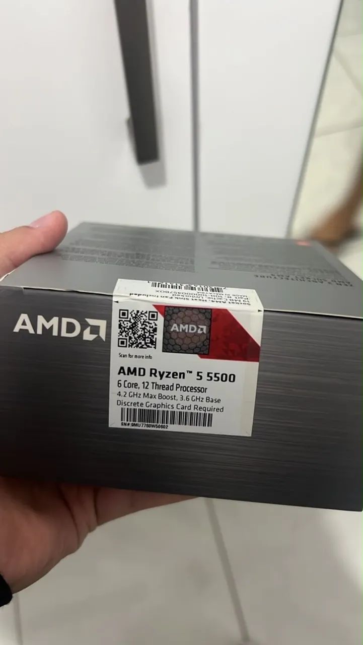 processador Ryzen 5 5500 - Foto 2