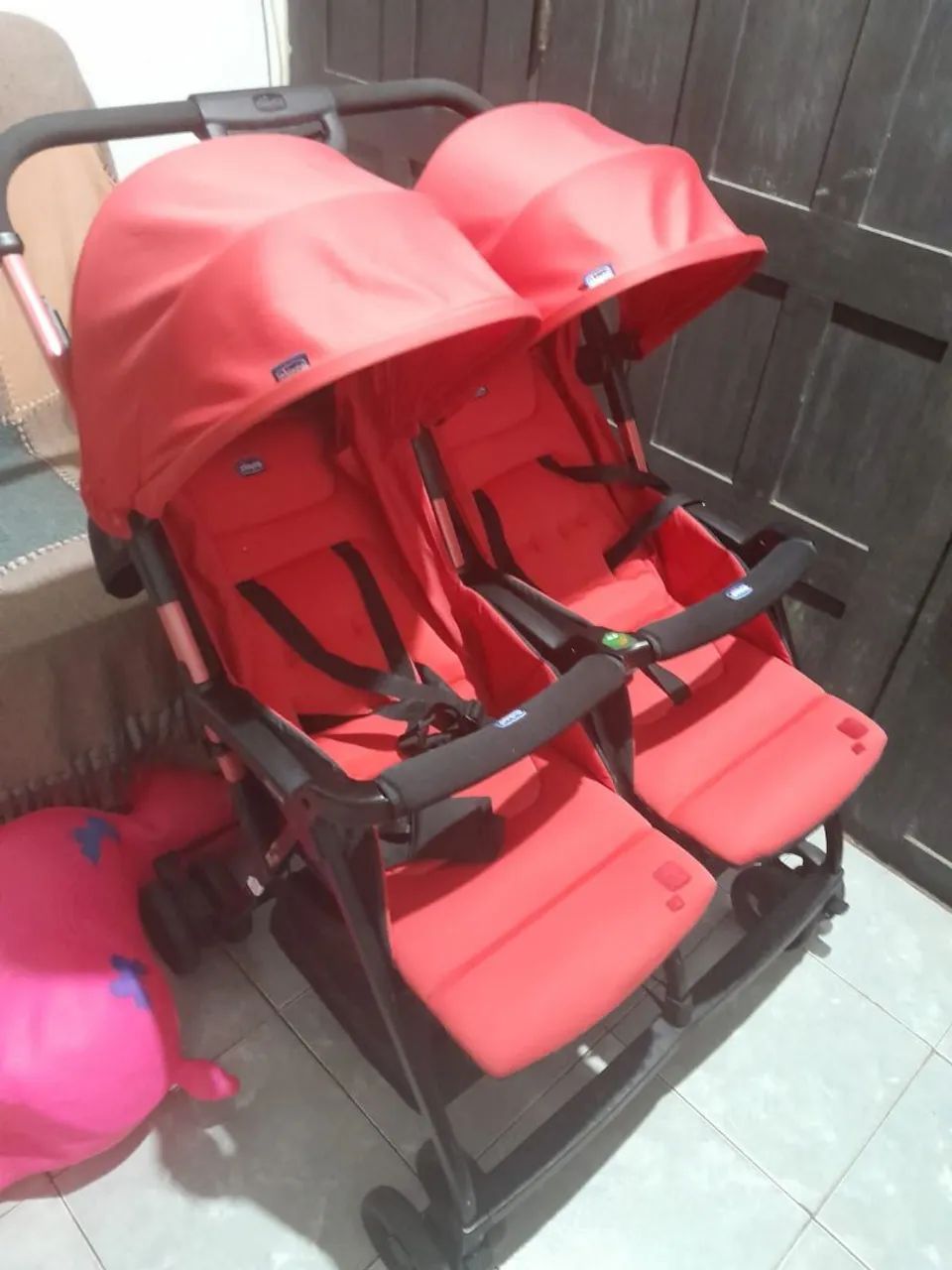 Carrinho de bebê para Gêmeos 