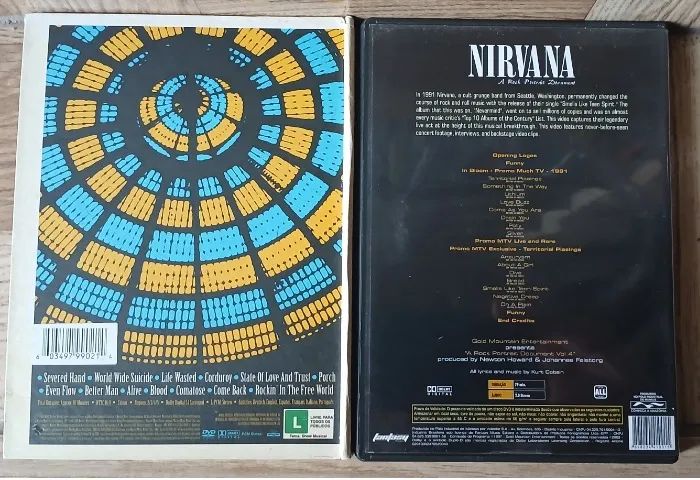 Combo Dvd Pearl Jam_Nirvana - Foto 2