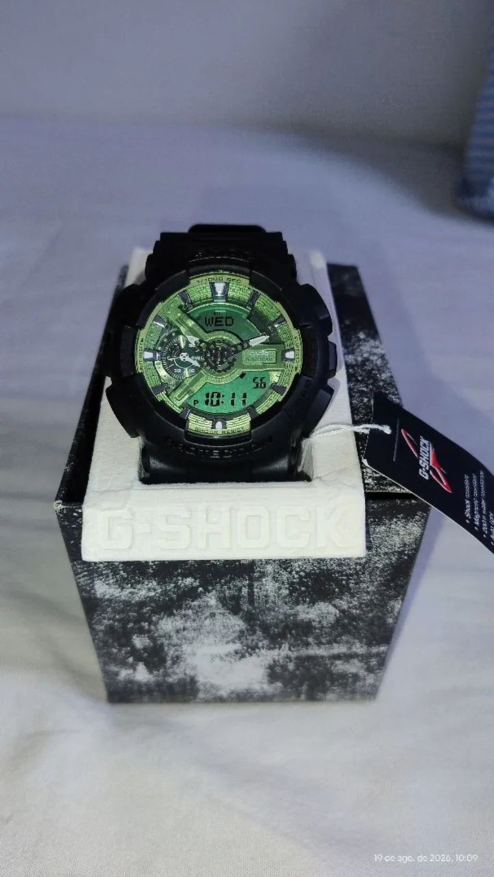 Relógio Masculino Casio G-SHOCK Verde GA-110CD-1A3DR