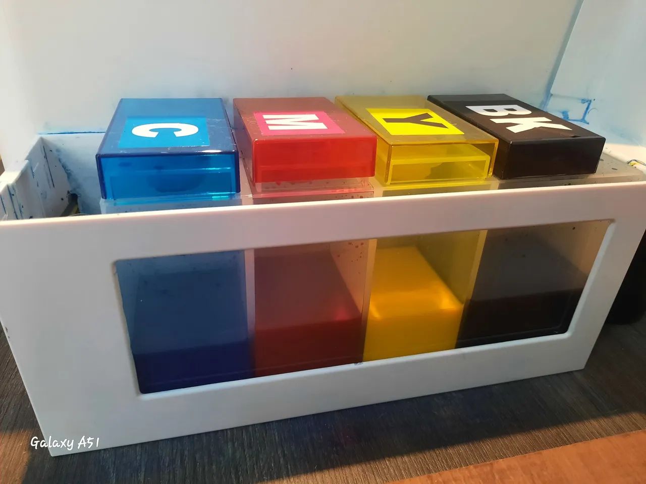 Impressora Epson Workforce 5810 Pigmentada desbloqueada Chipless + Bulk Ink - Foto 4