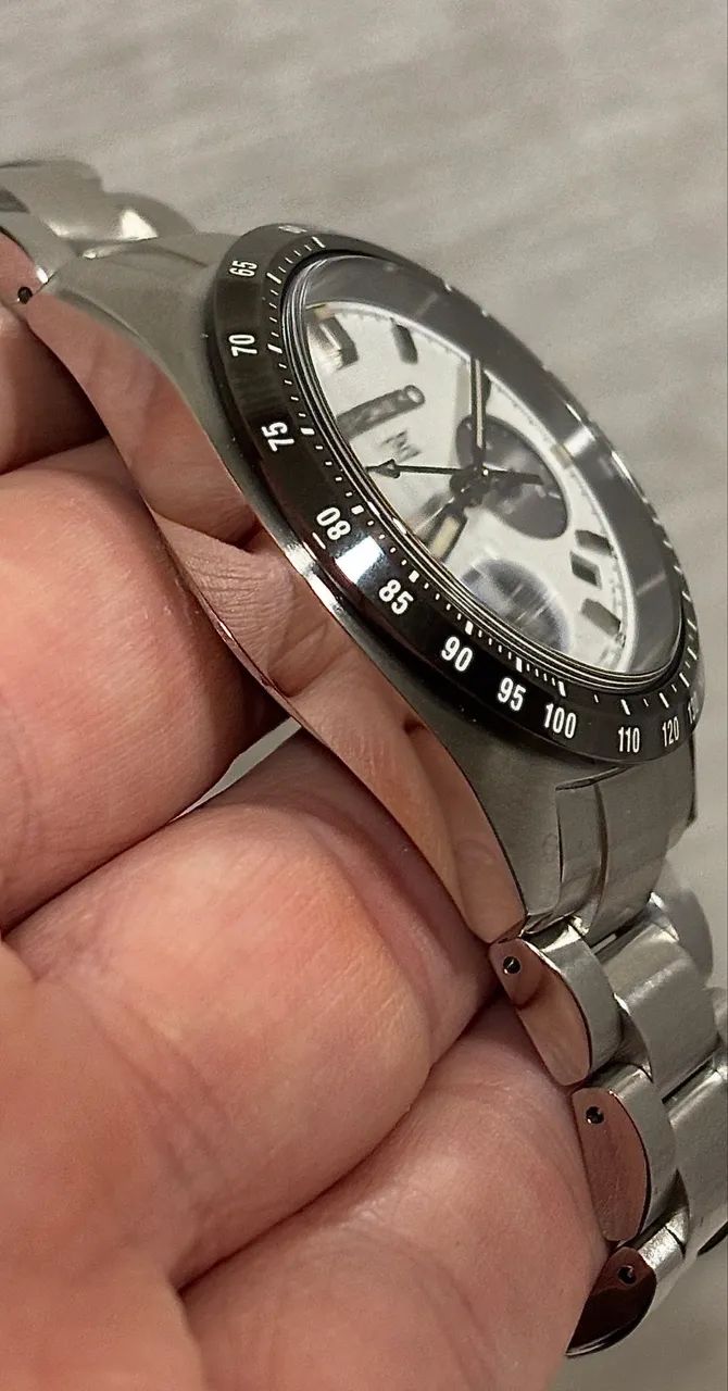 Seiko Speedtimer Crono Solar Panda SSC961 - Foto 4