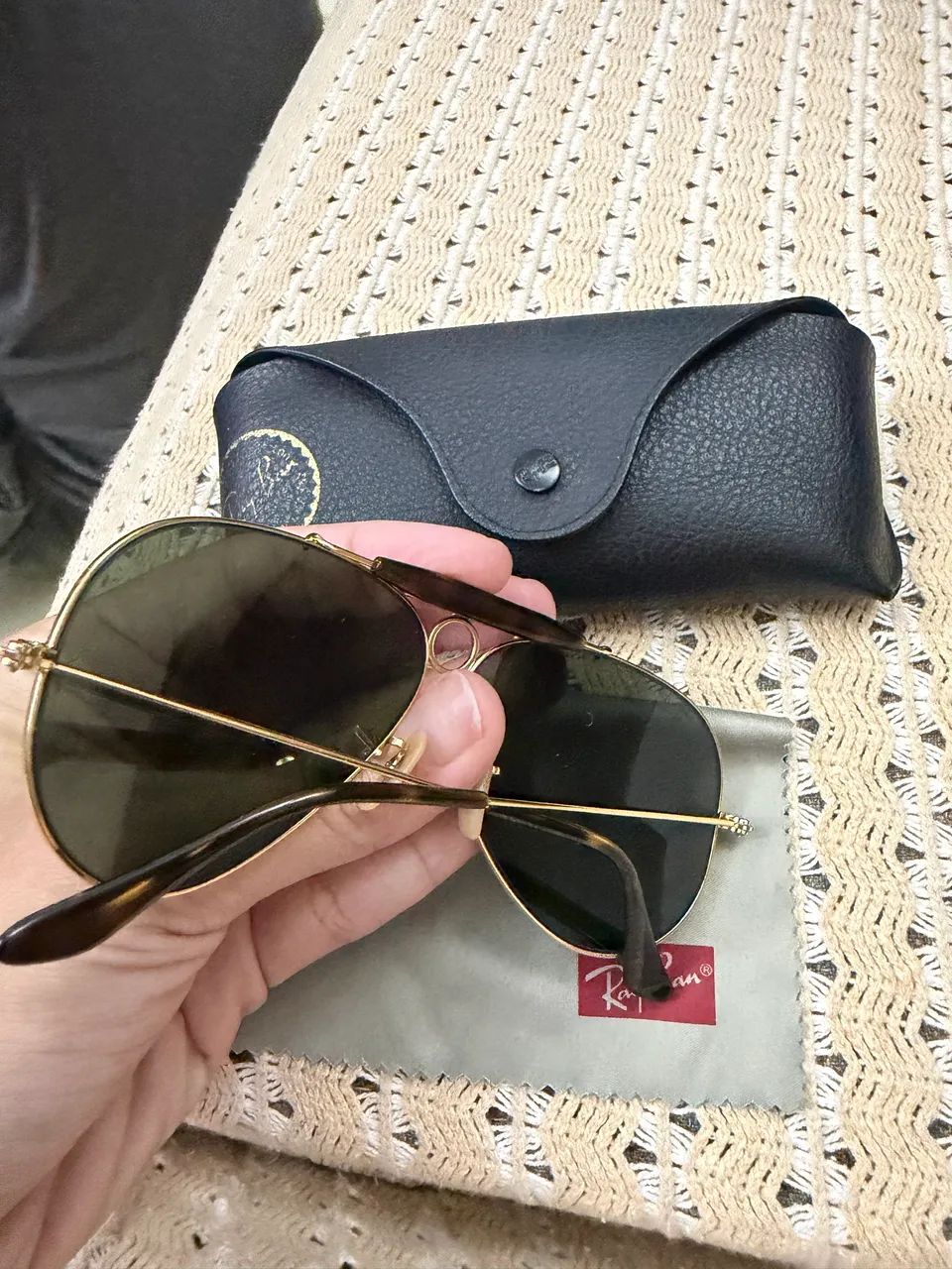 Óculos rayban original usado poucas vezes  - Foto 4