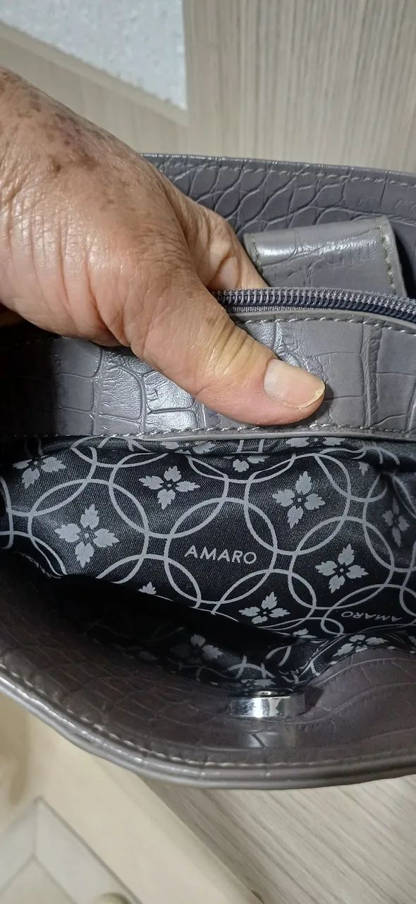 Bolsa Amaro de ombro com duas alças - Foto 5