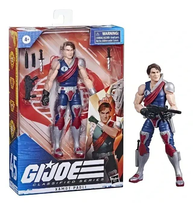 Boneco Xamot Paoli G.i. Joe Classified Series 15 Cm Hasbro