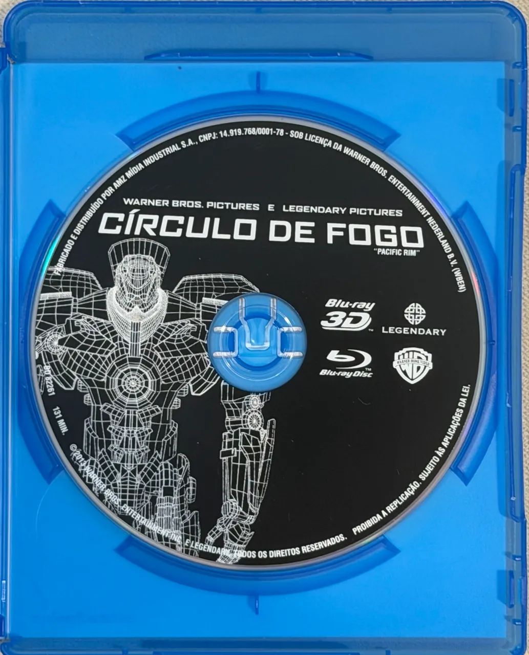 Blu-ray Círculo de Fogo (original) - Foto 4