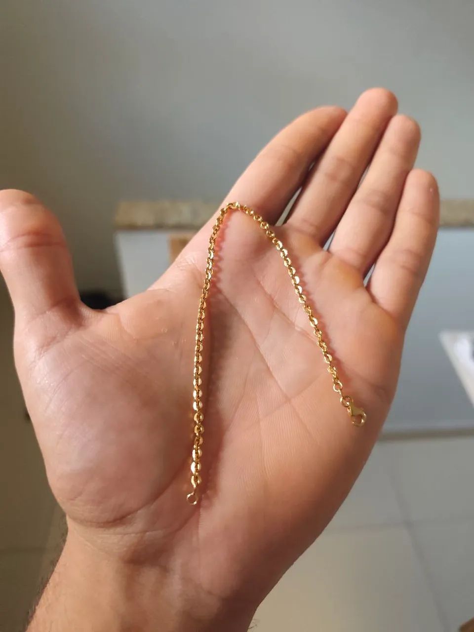 Pulseira feminina ouro 18k - Foto 3