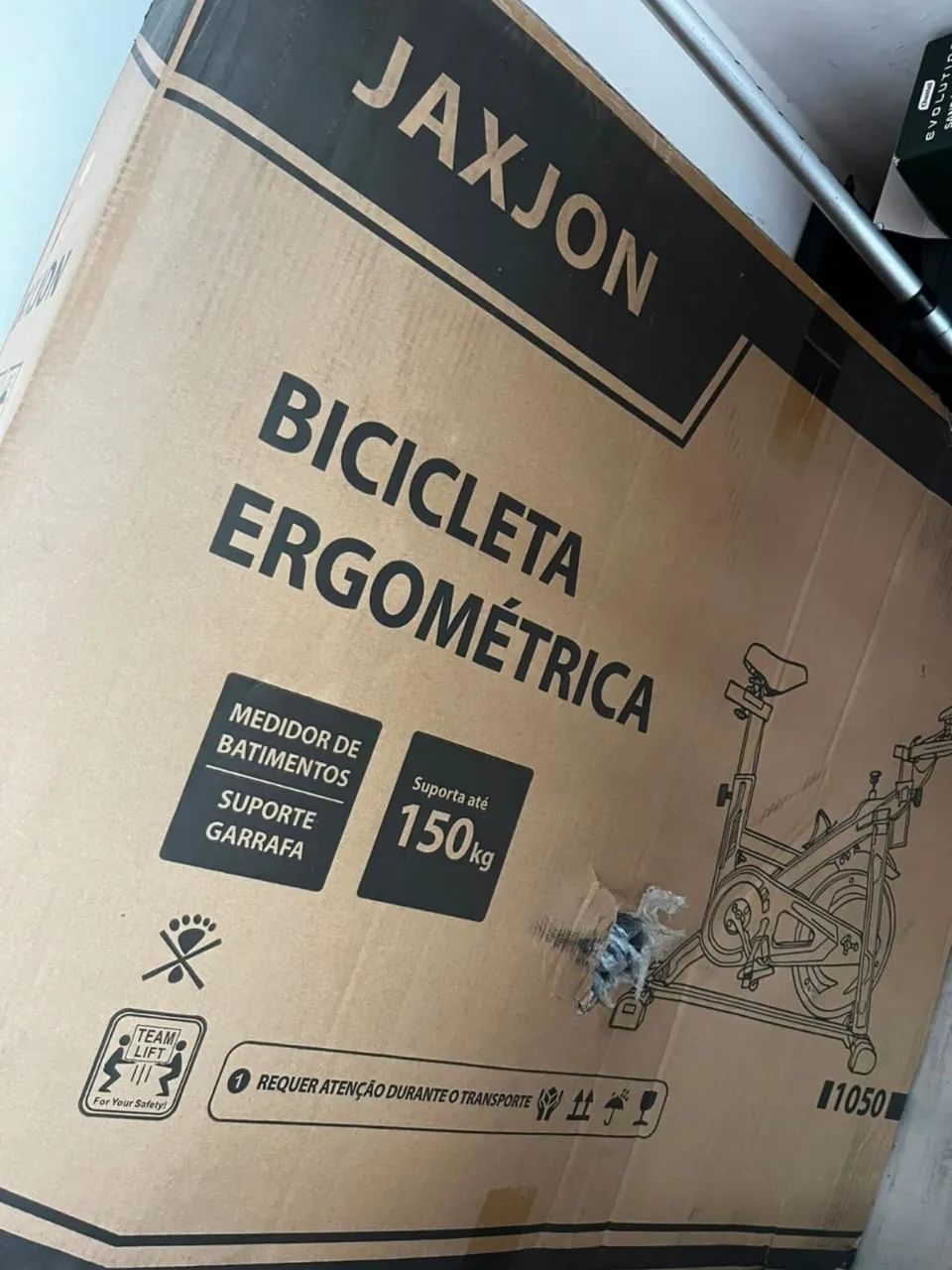? BICICLETA SPINNING JAXON - NOVA!  ? 