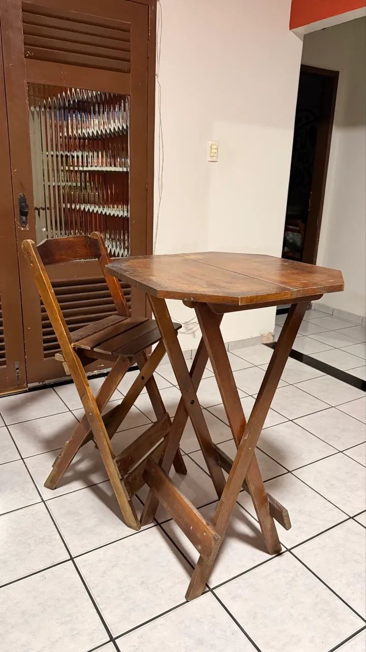 Mesa com cadeira alta - bistrô  - Foto 3