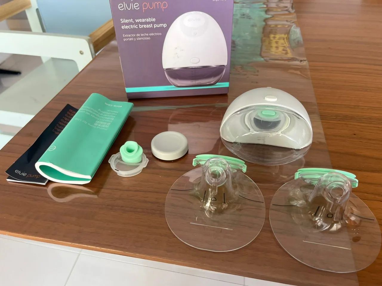 Bomba Tira-Leite Elvie com Bluetooth - Semi Nova - Importada EUA - Foto 4