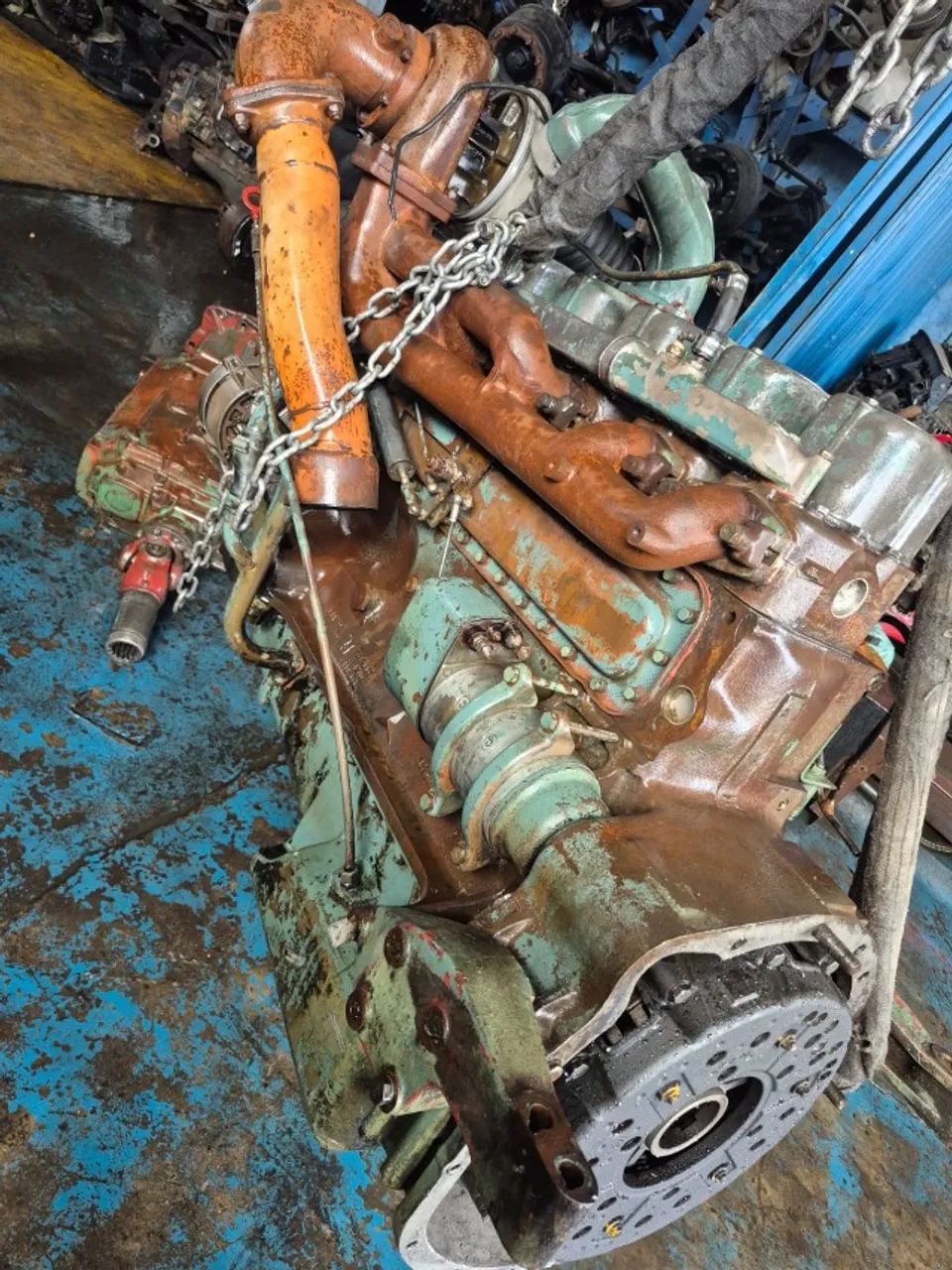 MOTOR 355 5A COMPLETO COM EMBREAGEM NOVA - Foto 5