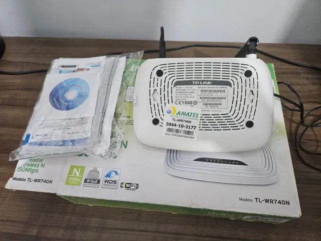 Roteador wireless TP-Link TL-WR740N. - Foto 3