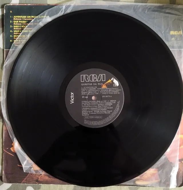 LP Vinil Garotos Da Rua - Juventude Um Passo A Frente (1986) VG+ - Foto 4
