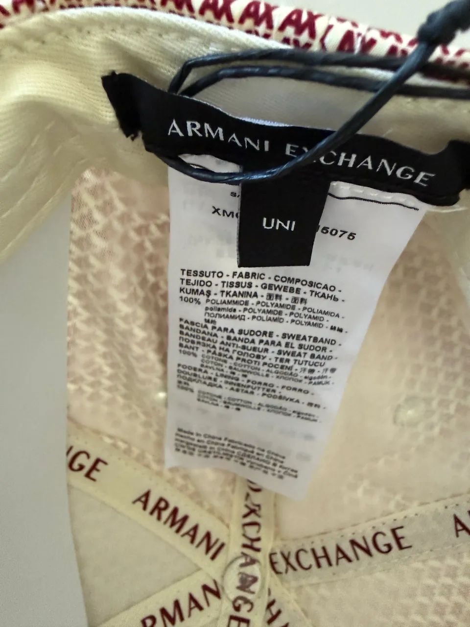 Boné Armani Exchange original monograma - Foto 3
