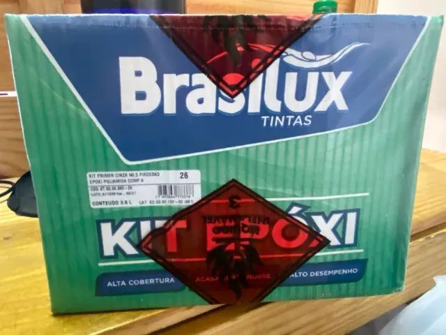 KIT EPÓXI CINZA N6 + DILUENTE  - Foto 3